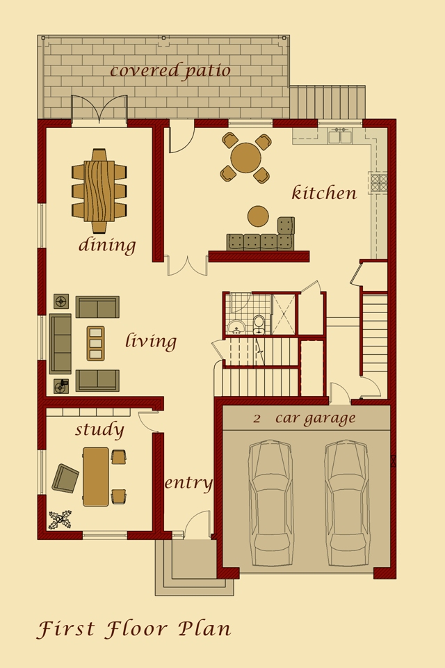 Kars Model - First Floor Plan