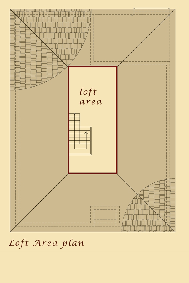Shatakh Model - Loft Area Plan