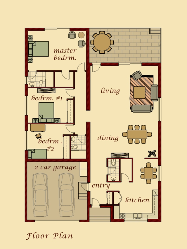 Taron Model - Floor Plan