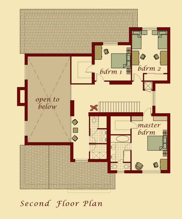 Van Model - Second Floor Plan